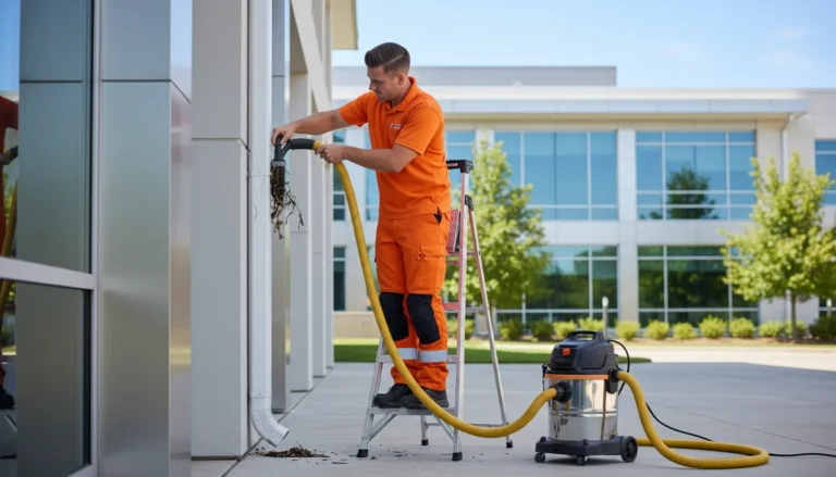 Downspout Cleaning