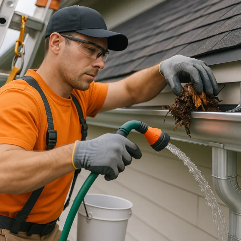 Gutter Unclogging